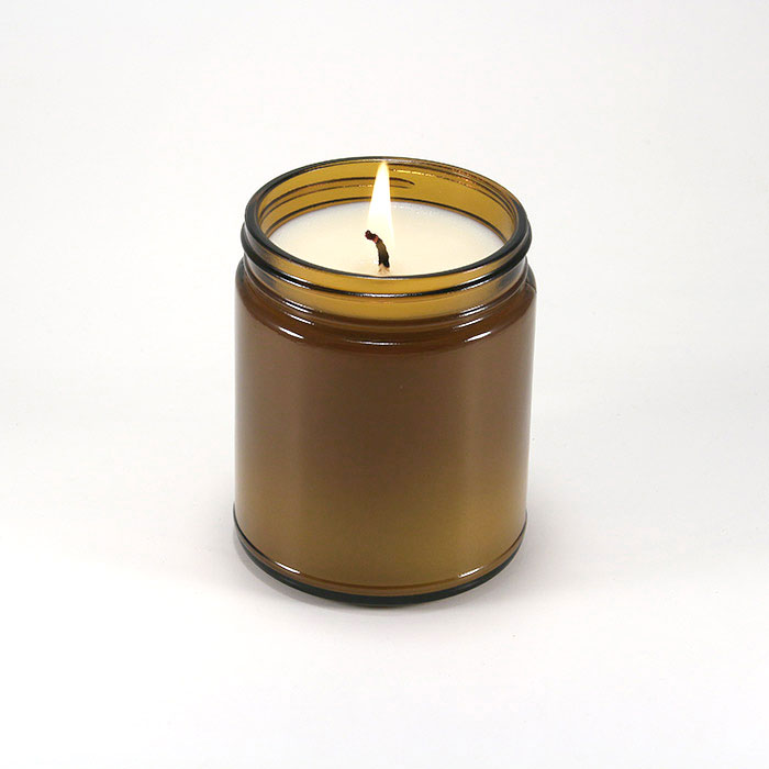 Jar Store 9 oz Amber Glass Candle Jar | 12 Pack