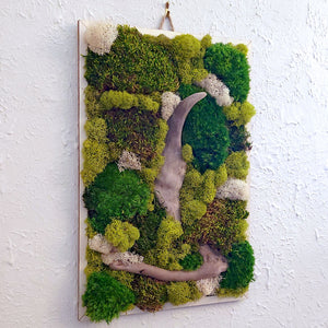 Moss Art — 10.5 x 16"