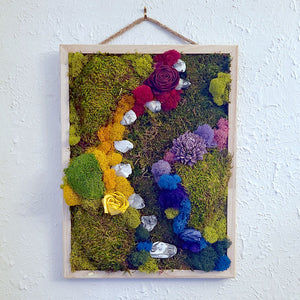 Moss Art — 12 x 16"