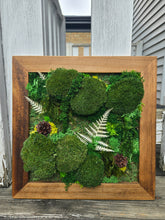 Load image into Gallery viewer, Moss Art — 12 x 12&quot;