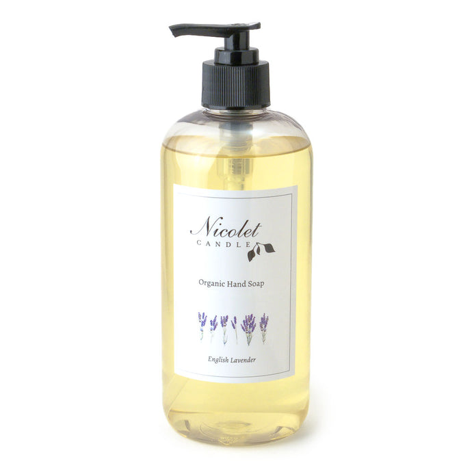 Organic Hand Soap - English Lavender, 17oz