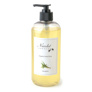 Organic Hand Soap - Lemongrass, 17oz